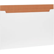 Jumbo Fold-Over Corrugated Mailers 36" x 24" x 1/4" 200#/ECT-32 White - Pkg Qty 20