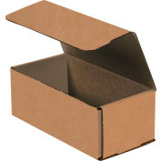 Corrugated Mailers, 8"L x 4"W x 3"H, Kraft - Pkg Qty 50
