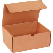 Corrugated Literature Mailers 9" x 6-1/2" x 4" 200#/ECT-32 Kraft - Pkg Qty 50