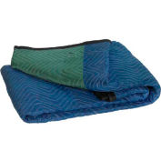 Global Industrial™ Deluxe Moving Blankets 72" x 80" Blue, 6 Pack