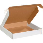 Corrugated Tab Lock Literature Mailers 12" x 12" x 2" 200#/ECT-32 White - Pkg Qty 50