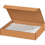 Corrugated Literature Mailers 9" x 6-1/2" x 1-3/4" 200#/ECT-32 Kraft - Pkg Qty 50