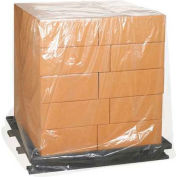 Global Industrial™ Pallet Covers, 48"W x 42"D x 66"H, 3 Mil, Clear, 50/Pack