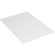 Global Industrial&#153; Plastic Corrugated Sheets, 36&quot;L x 24&quot;W, White, Package of 10
