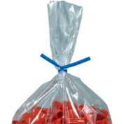 Global Industrial Plastic Twist Ties, 12"L x 5/32"W, Blue, 2000/Pack