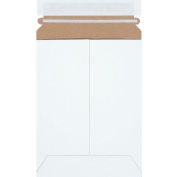 Stayflats Plus® Self-Seal Mailers, 6"W x 8"L, White, 25/Pack