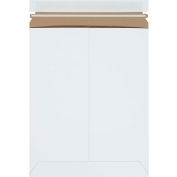 Stayflats Plus® Self-Seal Mailers, 9-3/4"W x 12-1/4"L, White, 25/Pack