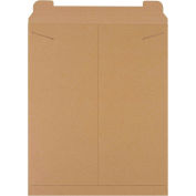 Stayflats® Tab Lock Mailers, 17"W x 21", Kraft, 50/Pack