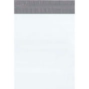 2.5 Mil Returnable Poly Mailers, 17"L x 14"W, White, 100/Pack