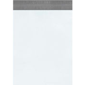 Global Industrial™ Returnable Poly Mailers, 19"W x 24"L, 2.5 Mil, White, 100/Pack