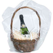 Domed PVC Shrink Bags, 100 Ga., 16"W x 16"L, Clear, 100/Pack