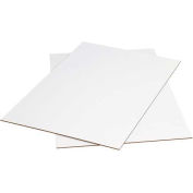Corrugated Sheets, 48"L x 48"W, White - Pkg Qty 5