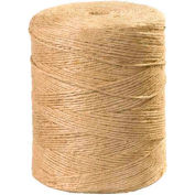 Jute Twine, 3 Ply, 5000'L, 84 Lbs. Tensile Strength, Natural