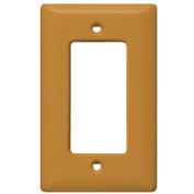 Bryant SBP26 Styleline Rectangular Plate, 1-Gang, Standard, Brass Plated