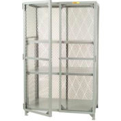 Little Giant® All Welded Storage Locker, 2 Center Shelves, 36 x 72