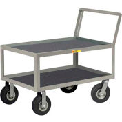 Little Giant® Low Deck Instrument Cart w/Non-Slip Vinyl Shelf Surface, 24 x 48