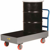 Little Giant® Spill Control Cart SSB512566-6PYBK - 2-Drum - 66 Gallon Capacity
