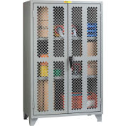Little Giant® High Visibility Storage Cabinet w/ 2 Adj. Shelves, 48"W x 26"D x 78"H