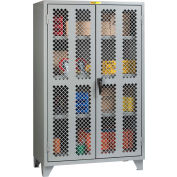 Little Giant® High Visibility Storage Cabinet w/ 3 Adj. Shelves, 60"W x 32"D x 78"H