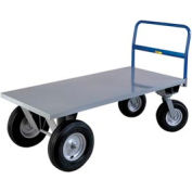 Little Giant® High Deck Cushion Load Platform Truck BB3672B - 36 x 72 - 2500 Lb. Capacity