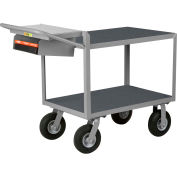Little Giant® Instrument Cart Writing Shelf Flush Non-Skid Vinyl 24x48