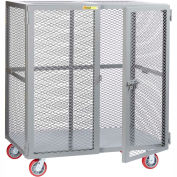 Little Giant® Mobile Storage Locker SCN-3660-6PPY, 36 x 60, Polyurethane Wheels