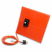 BriskHeat® Silicone Rubber Heat Blanket For Metal, With Plug, 50-425°F, 6"Wx12"L, 120V