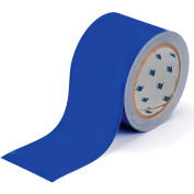 Brady® 104314 ToughStripe Floor Marking Tape, Polyester, 2"W X 100'L, Blue