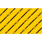 Brady® Spill Magnet Drain Cover, 24"W X 36" L, Yellow/Black, 3112LS