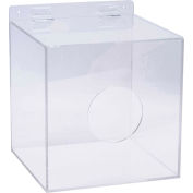 Brady® DPE Personal Protection Equipment (PPE) Dispenser, Acrylic, 10"W x 10"H