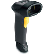 Zebra Symbol Handheld Barcode 1D Scanner w/ USB Cable & Stand, Black