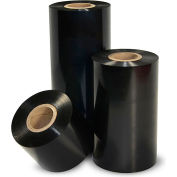 Zebra 3200 Wax & Resin Ribbons, 4-5/16"W x 244'L, 1/2" Core, Black, 12 Rolls/Case