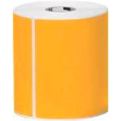Zebra 10010035-2 Z-Perform 2000D Labels 4"W x 6"L, Perforated, Coated PMS 021 Orange, Case of 6