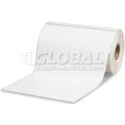 Zebra 800274-605 Z-Select 4000T Paper Labels 4"W Perforated, 1" Core, 5"OD, Case of 12
