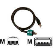 Zebra USB for Use w/ RJ45 Cable, 6'L