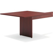 HON Modular Conference Table, Rectangle End, 44"W x 47-1/2"L, Mahogany (BSXBLMT48R)