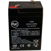 This is an AJC Brand Replacement Dual Lite 12-793 6V 5Ah Emergency Light Battery