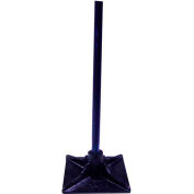 8" X 8" Dirt Tamper, Bolted Steel Handle