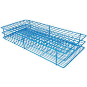 Bel-Art Poxygrid® "Rack And A Half" Test Tube Rack, For 15-16mm Tubes, 180 Places, Blue, 1/PK