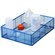 Bel-Art H16766-0000 Poxygrid Steel Wire Basket, 14"L x 11"W x 3-1/2"H, 1/PK