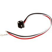 Buyers DOT Light Plug 3-Pin Straight Male With 2 Blunt Cut Ends And #10 Ring On Ground - 5620355 - Pkg Qty 10