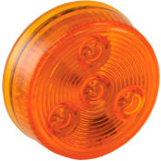 Buyers 2" Amber Round Marker/Clearance Light With 4 LED - 5622254 - Pkg Qty 10