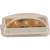 Buyers 2.5" Clear Surface Mount Marker Light With 3 LED - 5622304 - Pkg Qty 10