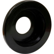 Buyers 2.5" Round Black Grommet, Flush Mount, Semi Open Back - 5622505 - Pkg Qty 10