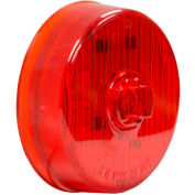 Buyers 2.5" Red Round Marker/Clearance Light With 7 LED - 5622517 - Pkg Qty 10