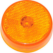 Buyers 2.5" Amber Marker/Clearance Light with Reflex With 4 LED - 5622526 - Pkg Qty 10