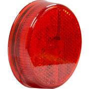 Buyers 2.5" Red Marker Clearance Light with Reflex With 4 LED - 5622551 - Pkg Qty 10