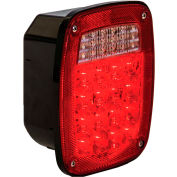 Buyers 5.75" Red Box Style Stop/Turn/Tail Light With 34 LED - 5626734