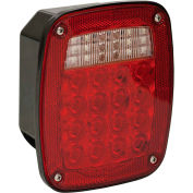 Buyers 5.75" Red Box Style Stop/Turn/Tail Light With 38 LED - 5626738