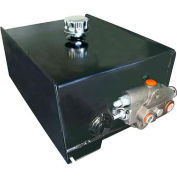 Buyers Hydraulic Reservoir, FMR8S3WPB, 8 Gal. Steel Reservoir, Power Up/Gravity Down w/Power Beyond